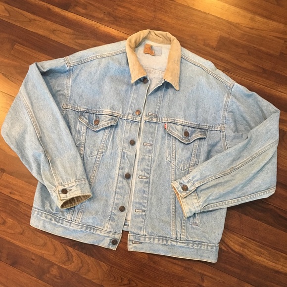 Levis Trucker Denim Jacket Corduroy 